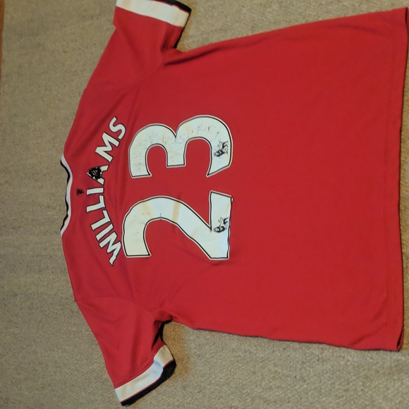 Vintage Manchester United 23 Williams jersey lot all size large - Picture 12 of 12